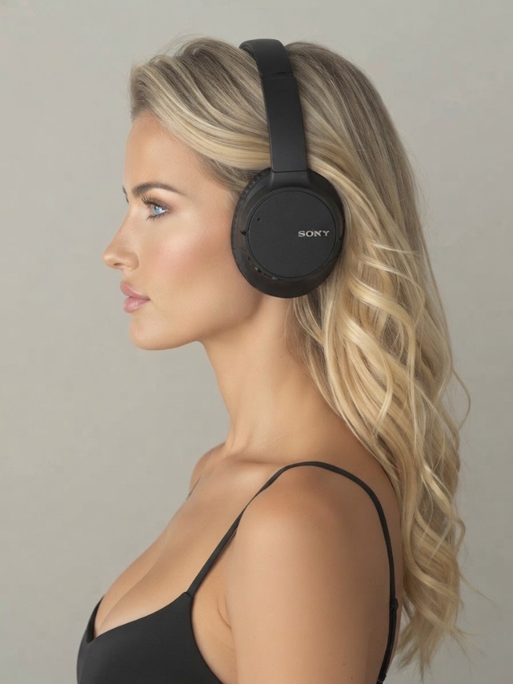 Sony Headphones Connect Noice Canceling in Black